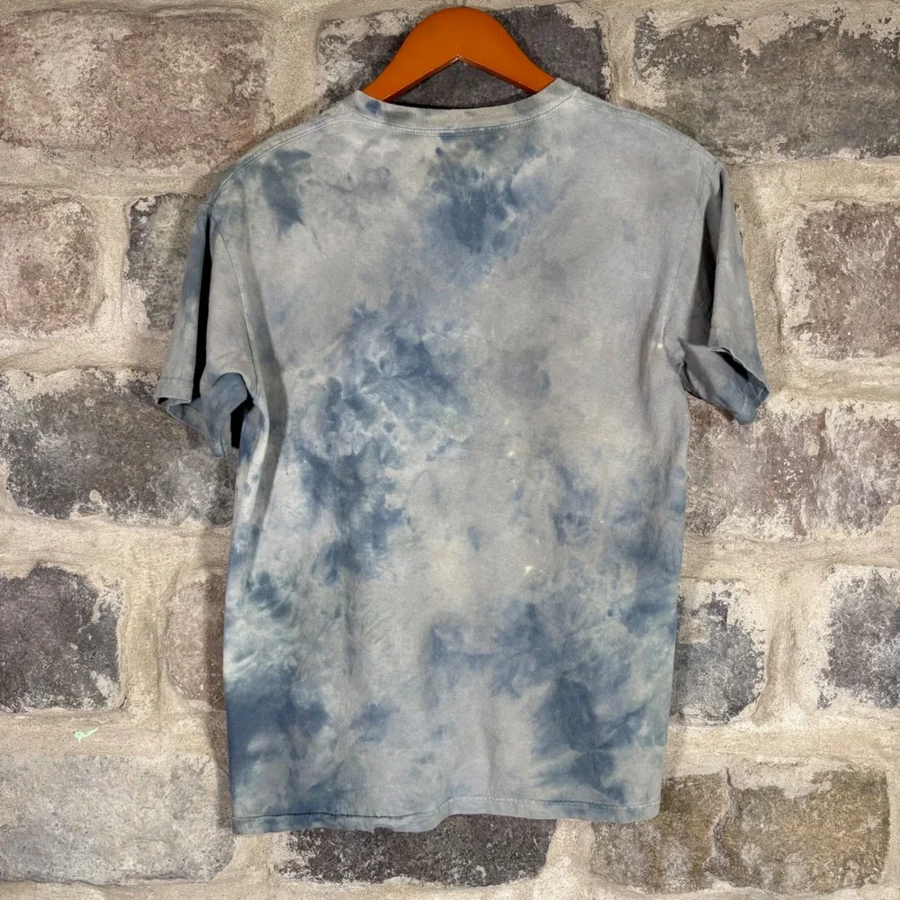 Disney Parks Star Wars Boba Fett T Shirt Tie Dye Gray Adult Small Casual Neutral - Picture 6 of 8